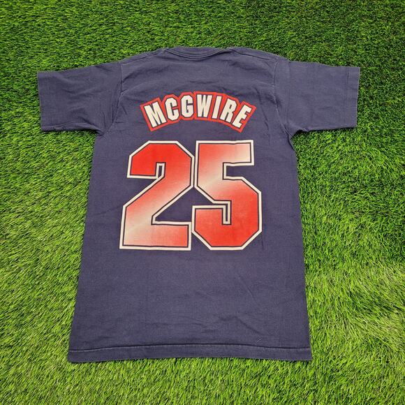 Vintage 1998 Cardinals Shirt Medium 19x28 Mark-McGwire - Picture 2 of 12